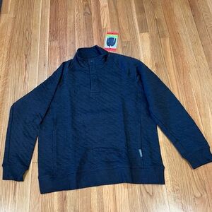 Eddie Bauer Quilted Snap Pullover